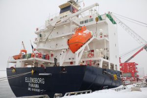 Ellensborg_1er-navire-2019-Port-Trois-Rivières