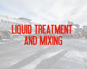 liquid treatment and mixing solution